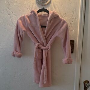 GAP Kids Pink Hooded Pajama Robe
